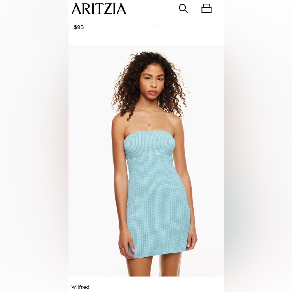 ARITZIA WILFRED ATTENTION TUBE DRESS